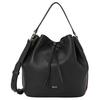 Blys Logo Leather Bucket Tote Bag Women Bags Black 6230731