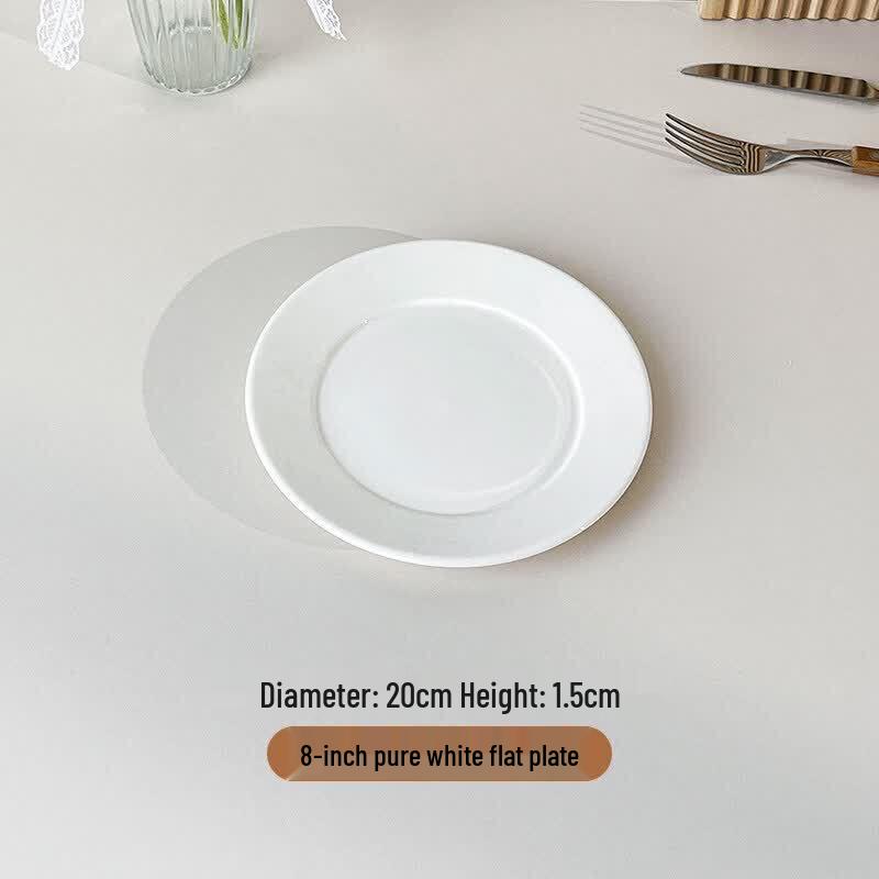 Qiwei Ceramic Round Dinner Plate