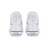 Converse Chuck Taylor All Star Canvas Abrasion Resistant High Top Kids' Skateboarding Shoes Pink White Silver Unisex 671094c