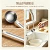 [FineGood] Double-ended Measuring Spoon, 5ml15ml, Silver Stainless Steel, Dishwasher Safe, Shallow Type, with Leveling Tool, Cooking and Seasoning