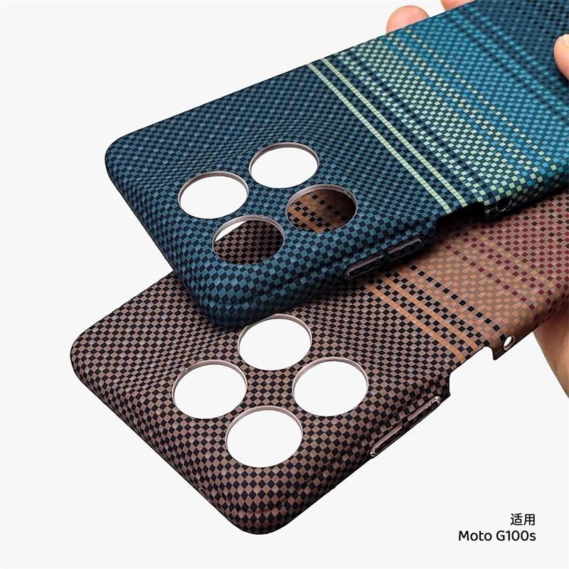 Magnetic Case For Motorola Signature Moto Edge 70 Ultra 5G For Magsafe Embossed Carbon Fiber Striped Pattern PC Slim Hard Cover