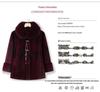 Warm Mid-Length Women's Coat: Fleece-Lined, Thickened, Ideal for Winter, Perfect for Moms and Grandmas.