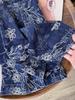 Winter 2026 High-Waisted Blue Chic Retro Embroidered Jeans - Plus Velvet Thickened Straight Leg Pants