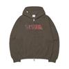 Nm Waffle Hooded Zip Up   Charcoal