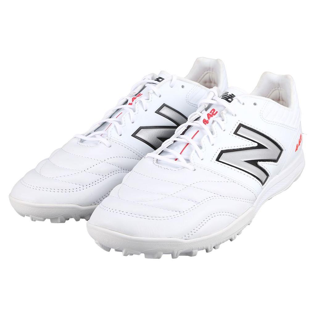 New Balance 442 V2 Pro Comfortable Sports TF (Rubber Studs) Shock Absorbing Durable Football Shoes Men Football Shoes White MS41TWT2-2E
