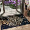 Tappetino per Porta con Motivo di Elefante Raffinato Tappetino per Pavimento d'Ingresso Boemo per Porta della Stanza Retro Casa Decorazione per Interni ed Esterni