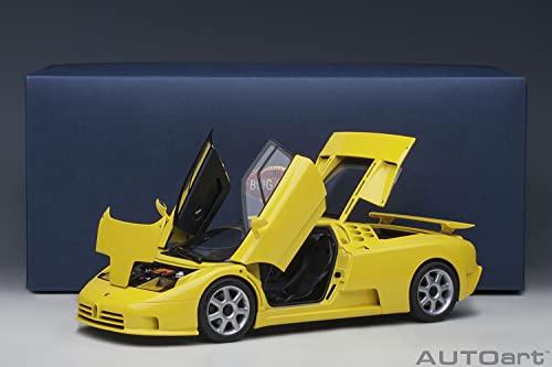 AUTOart 1/18 Bugatti EB110 SS Yellow Finished Product 70918