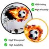 Creative Football Sports Theme Wall Sticker for Kids Bedroom Living Room Gym Wall Decor