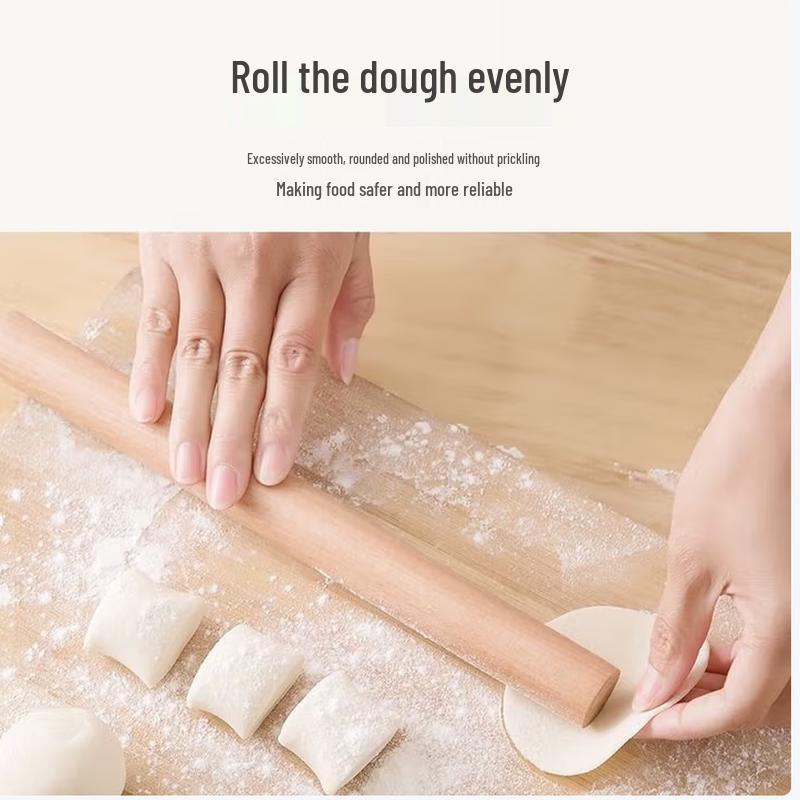 SIFAR Solid Wood Rolling Pin