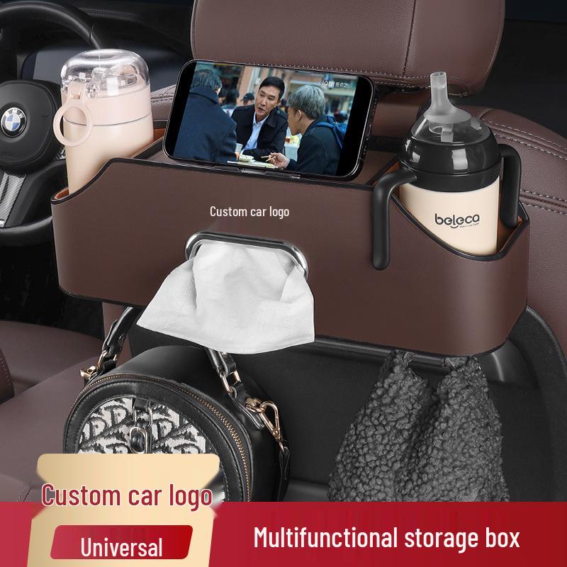 Luxgen Car Seat Back Organizer: Multifunctional Hanging Storage Box