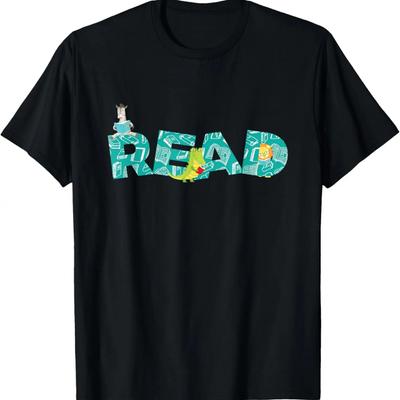 Reading Book Lover Bookish School Library Book Fair Vibes T-Shirt