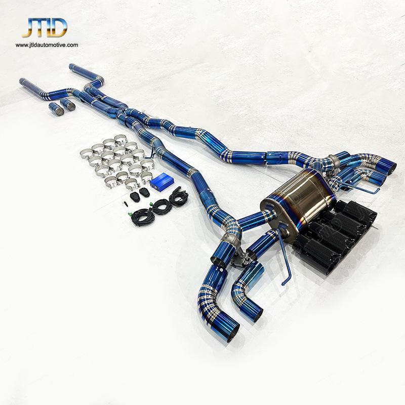 BMW M8 F91/F92/F93 Titanium Alloy Mid & Rear Exhaust with Valve