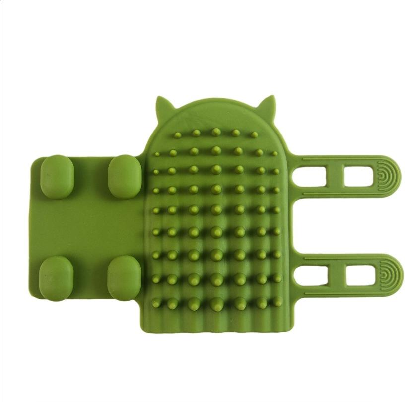 

Pet Silica Gel Scratching Hair Removal Massage Comb High-elasticity Cat Dog Stress-relieving Toys Bathing Cleaning Accessories