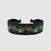 LALA Green Flower Embroidery Hairband P