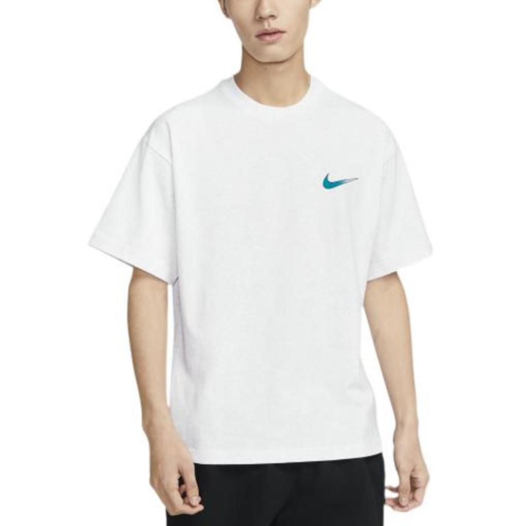 Nike Drop Shoulder Sleeve T-Shirt Unisex White FB2730-051