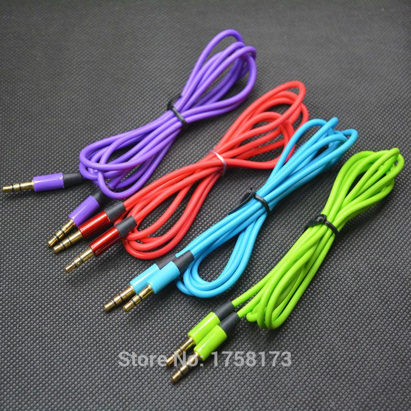 Universal 3.5mm Male-to-Male AUX Audio Cable for Headphones, Car, Phone, Speaker, and Recording Connections