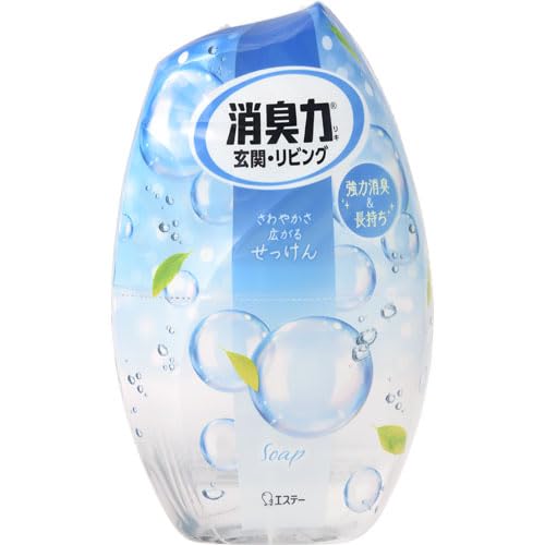 Deodorizing Room Air Freshener, Soap Scent, 400ml