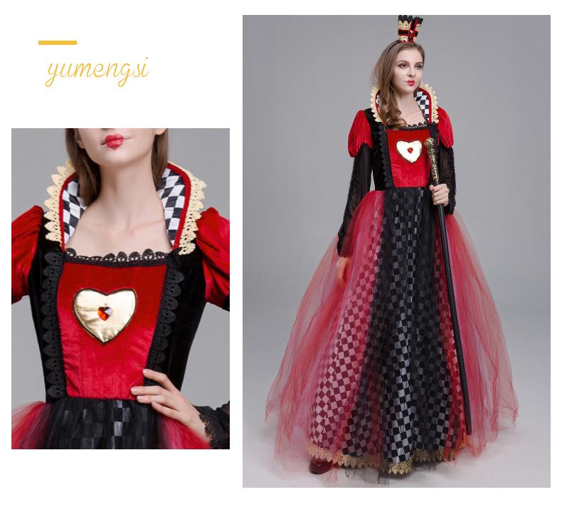 Queen of Hearts Parent-Child Halloween Costume