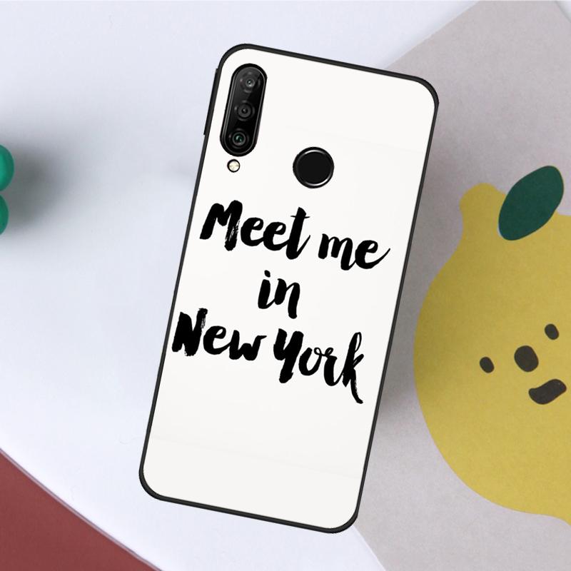 New York City For Huawei Nova 12s 12i 11i 8i Y73 Y72 Y61 Y91 Y90 Y70 Y60 9 10 SE P30 P40 Lite P60 Pro Case