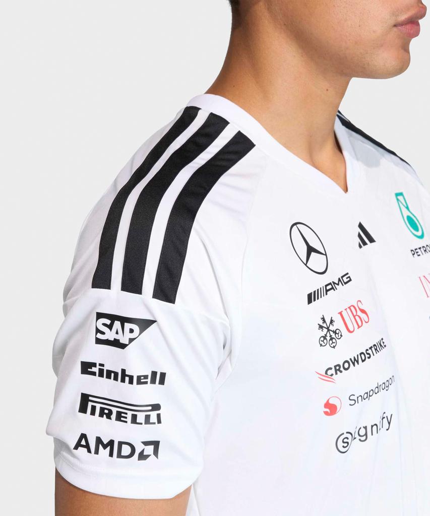 ADIDAS Mercedes-Amg Petronas Formula 1 Team Driver'S Jersey - White / Kf0160
