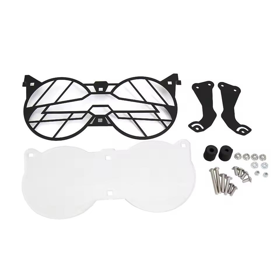 Для Moto Guzzi V85TT V85 TT 2019-2024 Мотоцикл Складной Фара Защита Фары Защитный Решетка Двойная Защитная Крышка V85TT