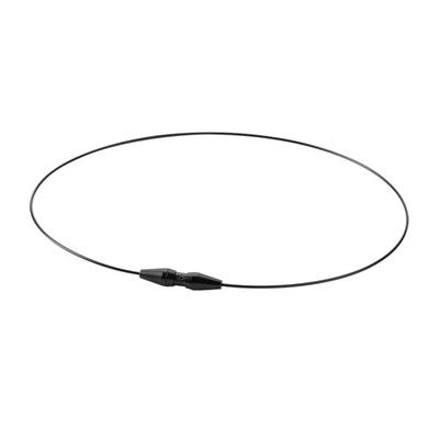 Phiten RAKUWA Halskette Draht EXTREME Schwarz 50cm Phiten Advanced Technology [Steife Schultern] [Steifer Nacken] [Verwendet Metax]