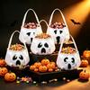 Ghost Halloween Candy Bag Gifts Pouch Halloween Candy Bucket Cute Snack Storage Bag  Children
