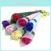Exquisite Artificial Rose Soap Flower Eternal Single Bouquet For Home And Wedding Decor