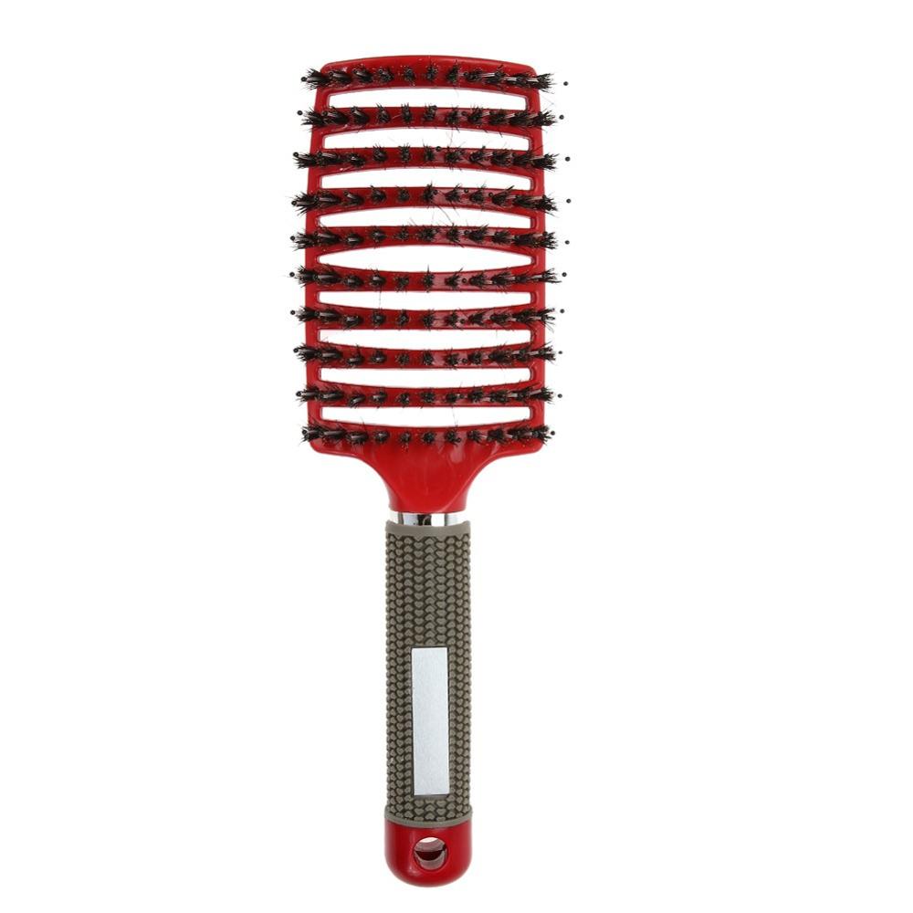 Hair Brush Girls Hair Scalp Massage Comb Bristle Nylon Women Wet Curly Detangle Hair Brush for Salon Hairdressing Styling Tools