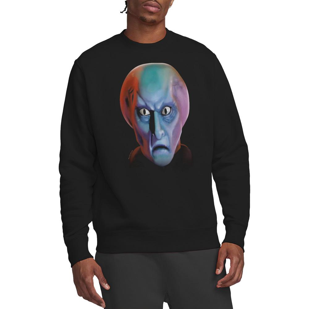 STAR TREK Unisex Adult Balok Head Sweatshirt