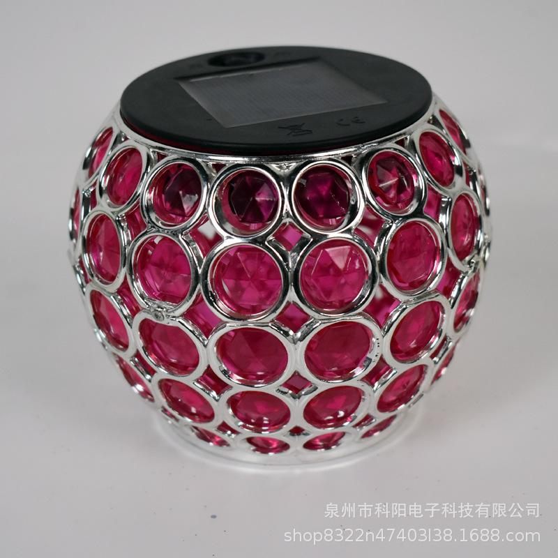 

Solar Powered Glass Mosaic Ball Led Garden Lights,Rechargeable Outdoor Waterproof Solar Night Lights Table Lamps for Decorations