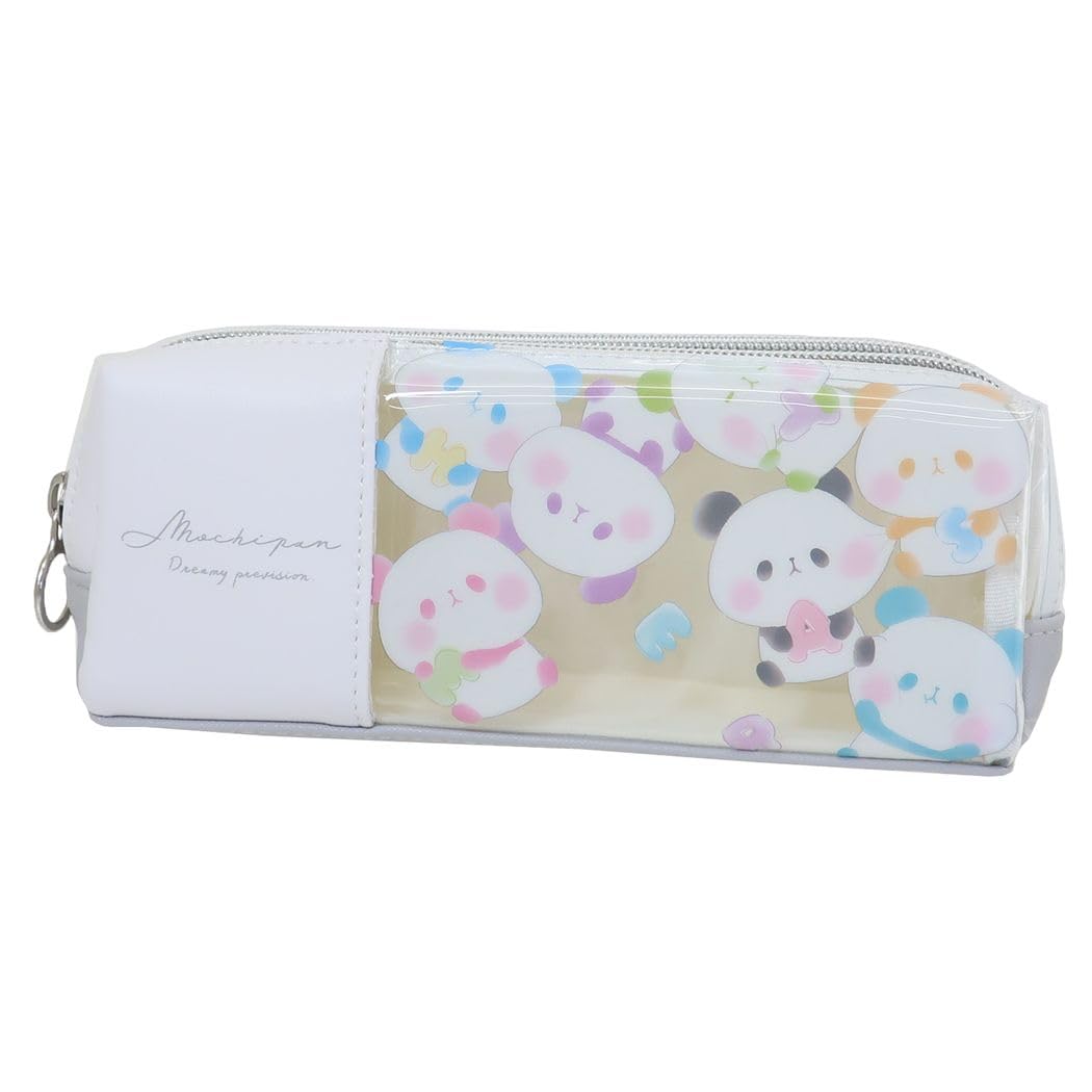 

Mochimochi Panda Twin zipper pencil [Pencil case] case/Colorful