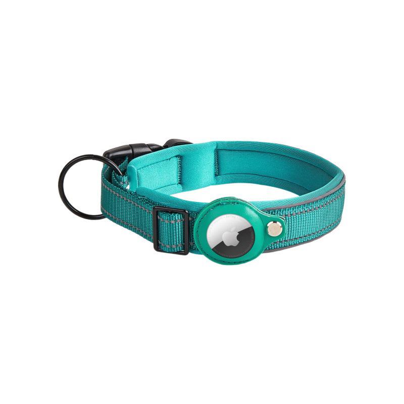 24h Delivery Pet Tracking Collar with Apple AirTag for Dogs - Anti-Lost Device