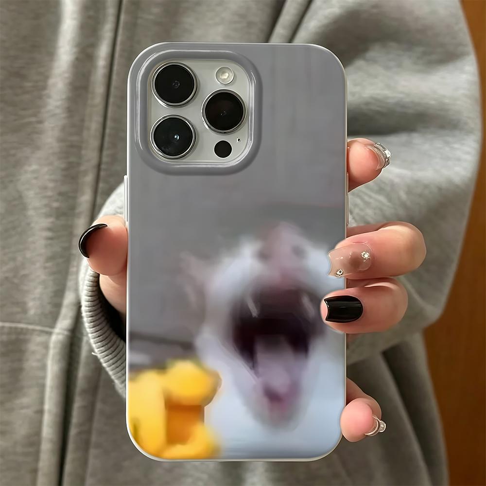 Premium Full Wrap Phone Case For Iphone 12 17 Air 14 11 Pro Max 13 15 Plus 16 Outdoor Anti Fall Tough Laugh At The Cat Emoji