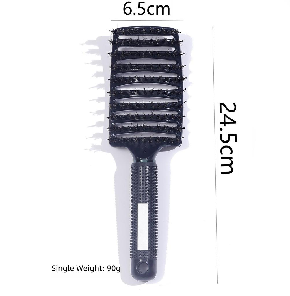 Arc-Shaped Fluffy Massage Comb for Curly & Straight Hair Styling