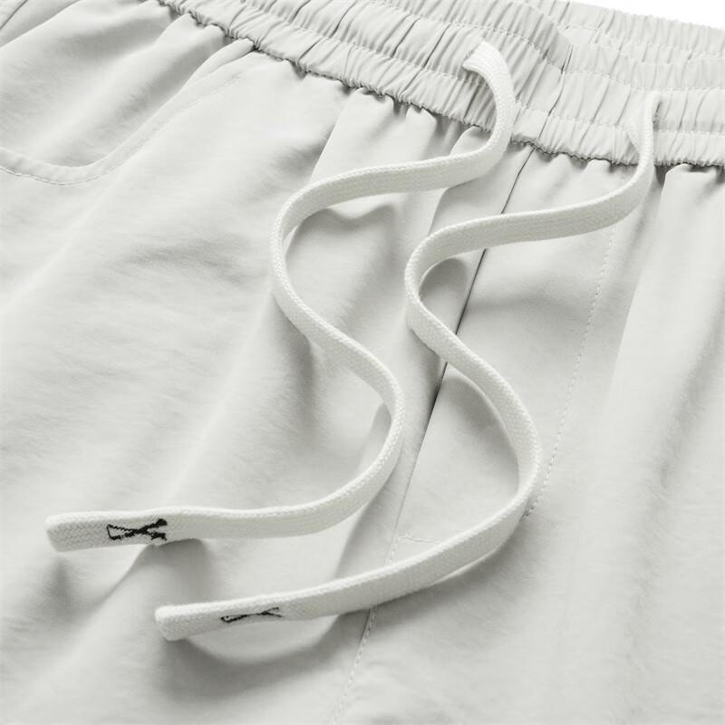 Men's Loose Fit Ice Silk Capris Beach Shorts