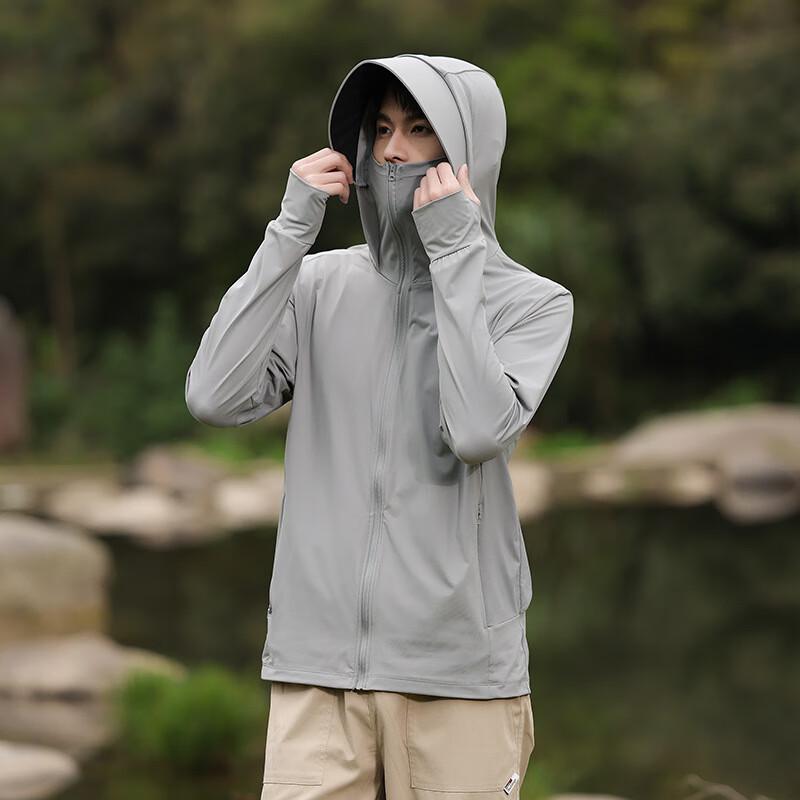

WEZHO Men s Detachable Brim Sun Protection Jacket