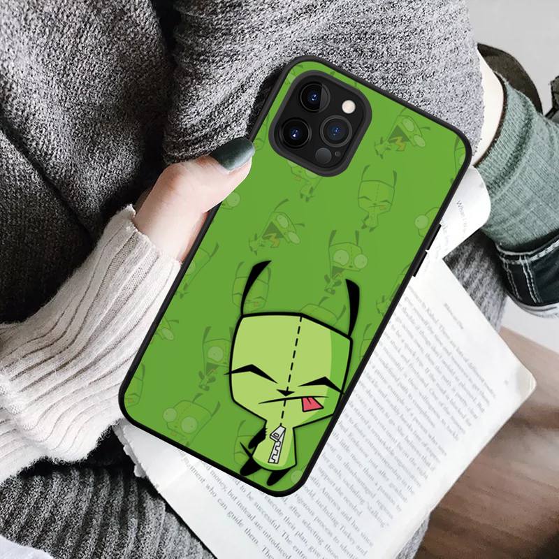 

Чехол для телефона YNDFCNB Invader Zim для iPhone 11 12 13 Mini Pro Max 8 7 6 6S Plus X 5 SE 2020 XR XS Funda Case iphone 13