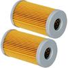 (Pack of 5) Fuel Filter Element 1A001-43160 15521-43160 Compatible with Kubota D&V Series Engine L235 L2250 L2650 L275 L2850 L2900 L2950 L2650 L4300