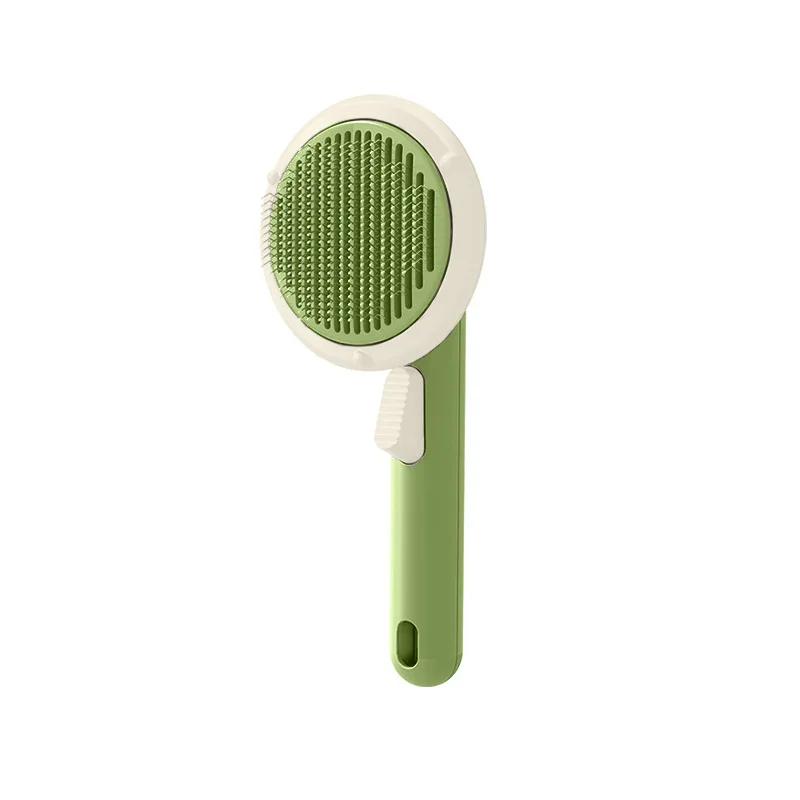 Pumpkin Pet Brush Self Cleaning Slicker Brush Designed for Shedding Dog Cat Grooming Comb Removes Loose Underlayers and Tangled Hair