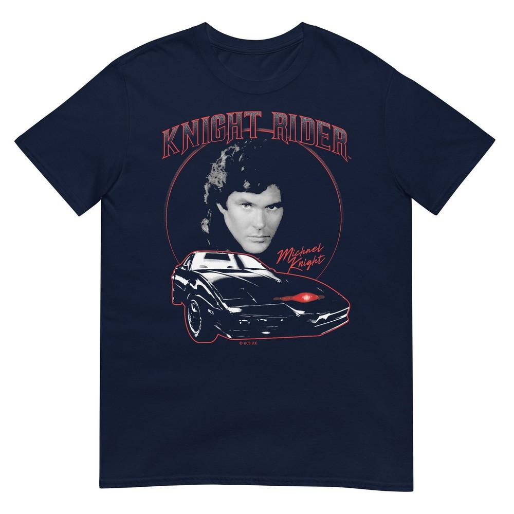 Knight Rider Michael Knight Classic Design Tshirt S