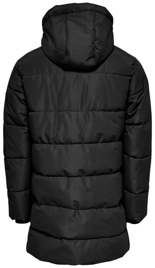 Winter Jacket Only & Sons Onscarl Life Long Quilted Coat Otw Noos (22020156) Black