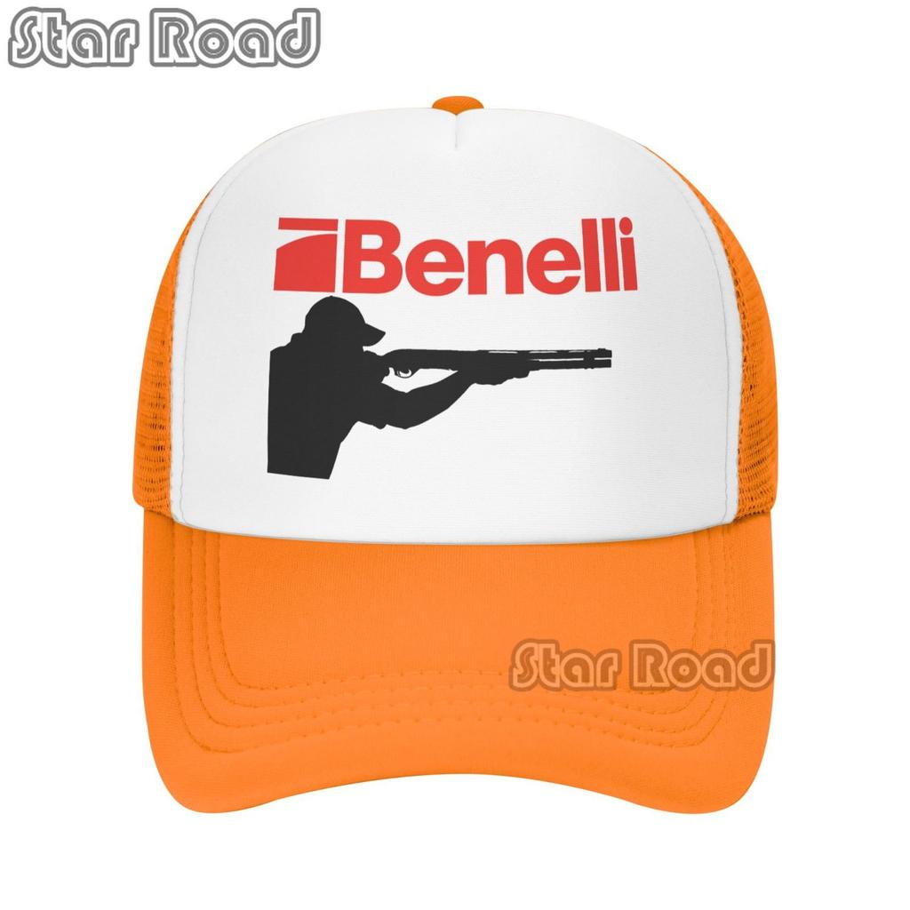 Summer New Arrival Benelli Shotguns Trucker Baseball Cap Casquette Trucker Cap Snapback Hat for Unisex Baseball Valve Unisexs Hats