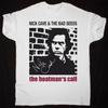 Camiseta de Algodón Blanca Talla Única NICK CAVE AND THE BAD SEEDS
