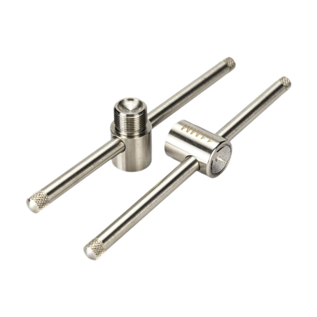 Cue Tip Press Tool Cues Stick Tip Shaper Practical Sturdy Stainless Steel Cue