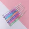 8Pcs 2.5mm-6.0mm Ergonomic Crochet Hook Set Crochet Needle for Beginner Hobbyist Knitting Sweater Scarf Socks Hat Bag