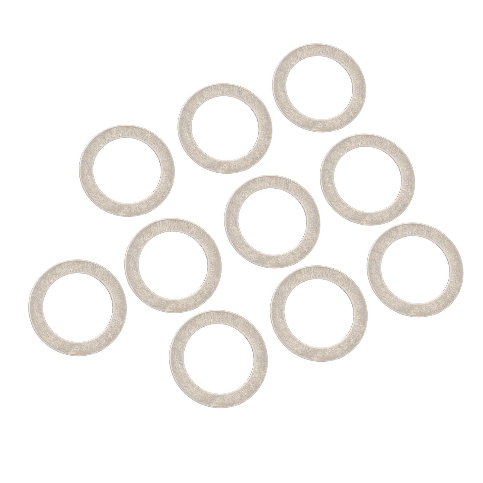 

10 шт. Кольца из нержавеющей стали Шайбы Прокладка педали велосипеда Замена Прокладка педали велосипеда Прокладка шатуна Легко установить