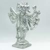 Metallic Silver Office Table Lord Panchmukhi Metal Decor Decorative Car Gift