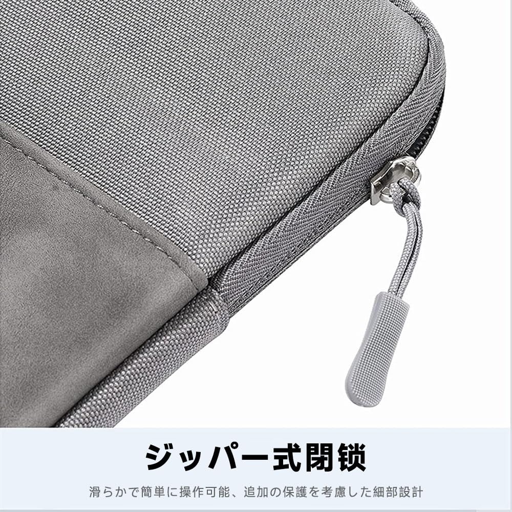 HVUYAL Case for XPPen Magic Note Pad, Lightweight, Shockproof, Waterproof Zippered Protective Bag (Gray)