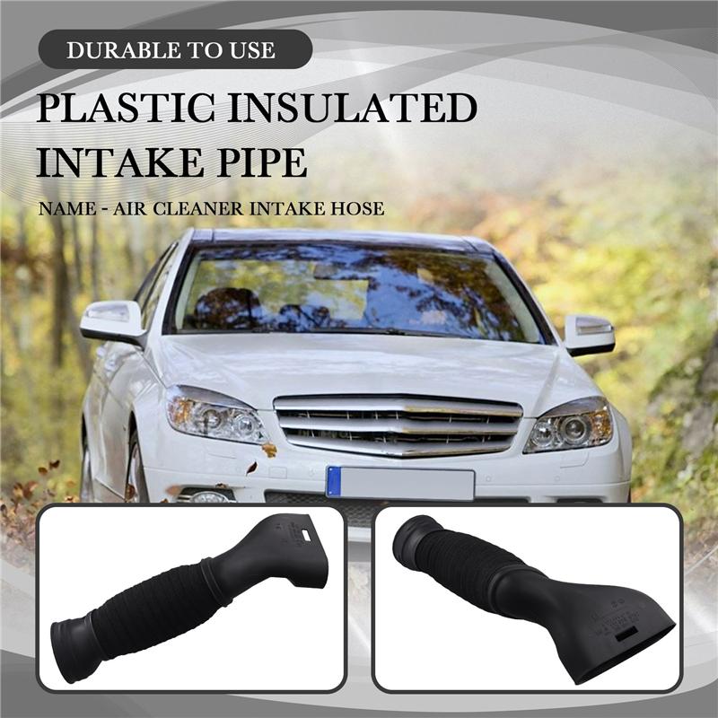 Intake Hose Air Cleaner Intake Hose Plastic Ulated Intake Pipe For C230C280C200C350